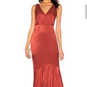Donna Mizani Silk Florence Dress in Berry